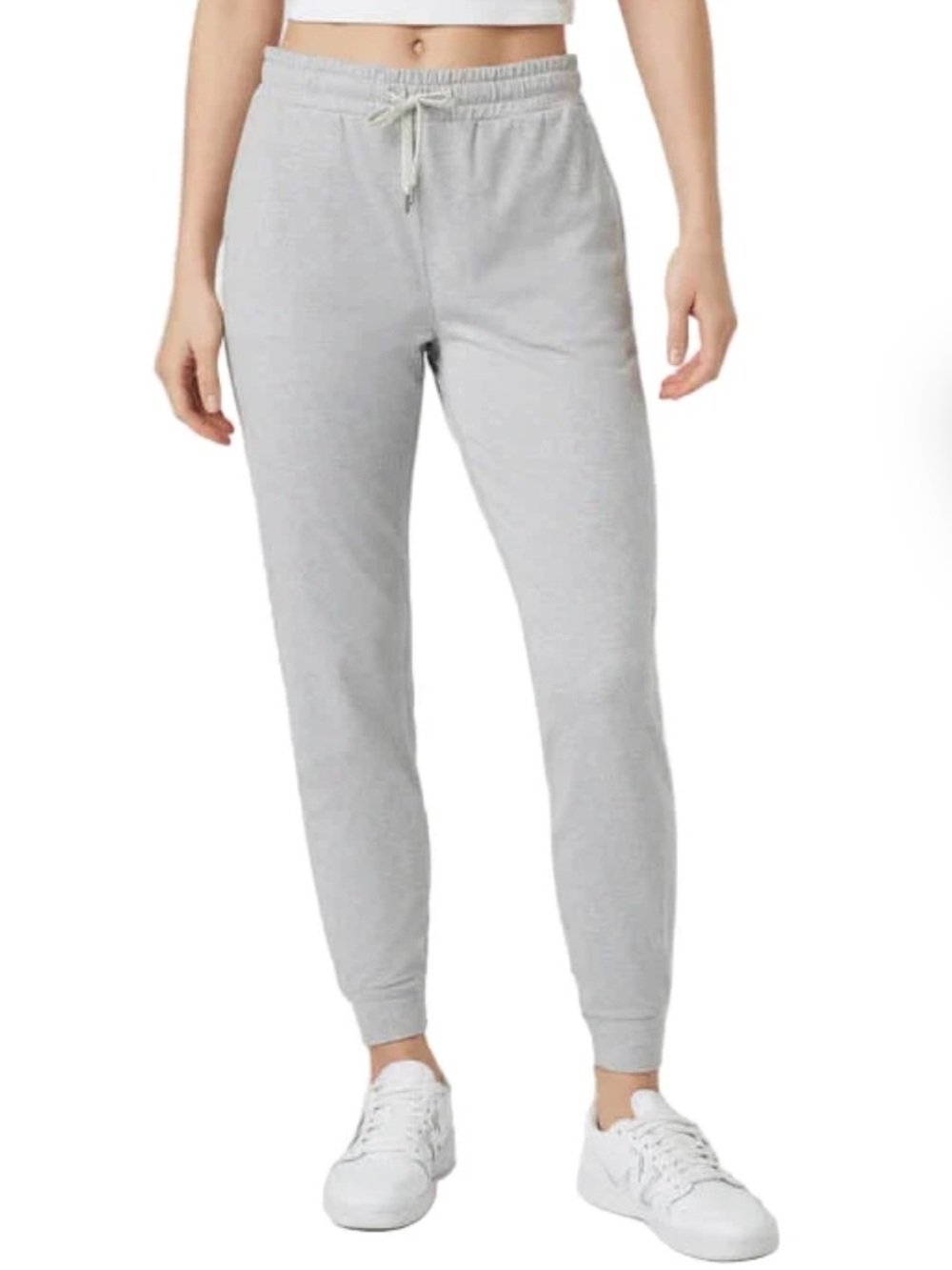 Vuori Light Gray Performance Joggers